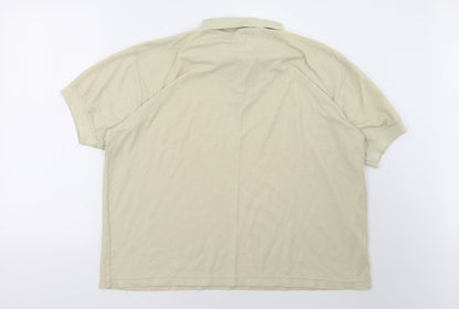 Classic Mens Yellow    Polo Size 2XL
