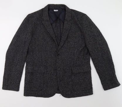 Mens UK Size L Matalan Regular Grey Suit Jacket