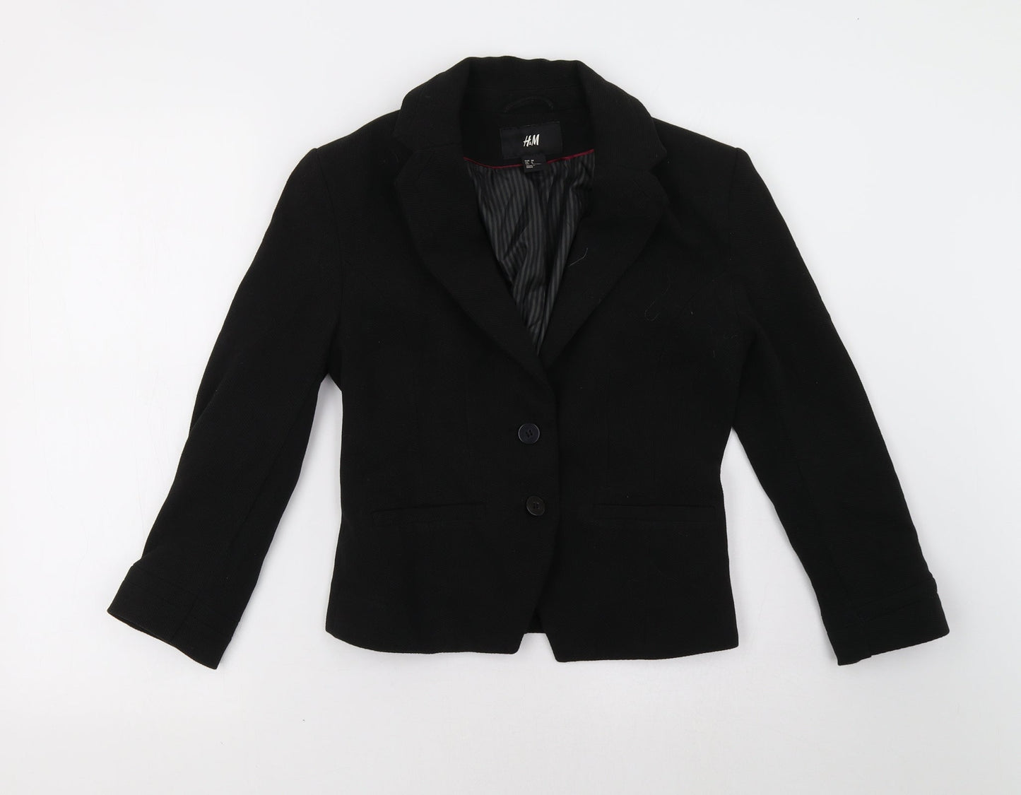 H&M Womens Black   Jacket Blazer Size 8