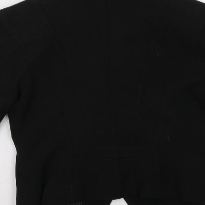 H&M Womens Black   Jacket Blazer Size 8