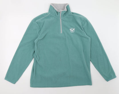 Mens UK Size M Atlas For Men Green Pullover Sweatshirt
