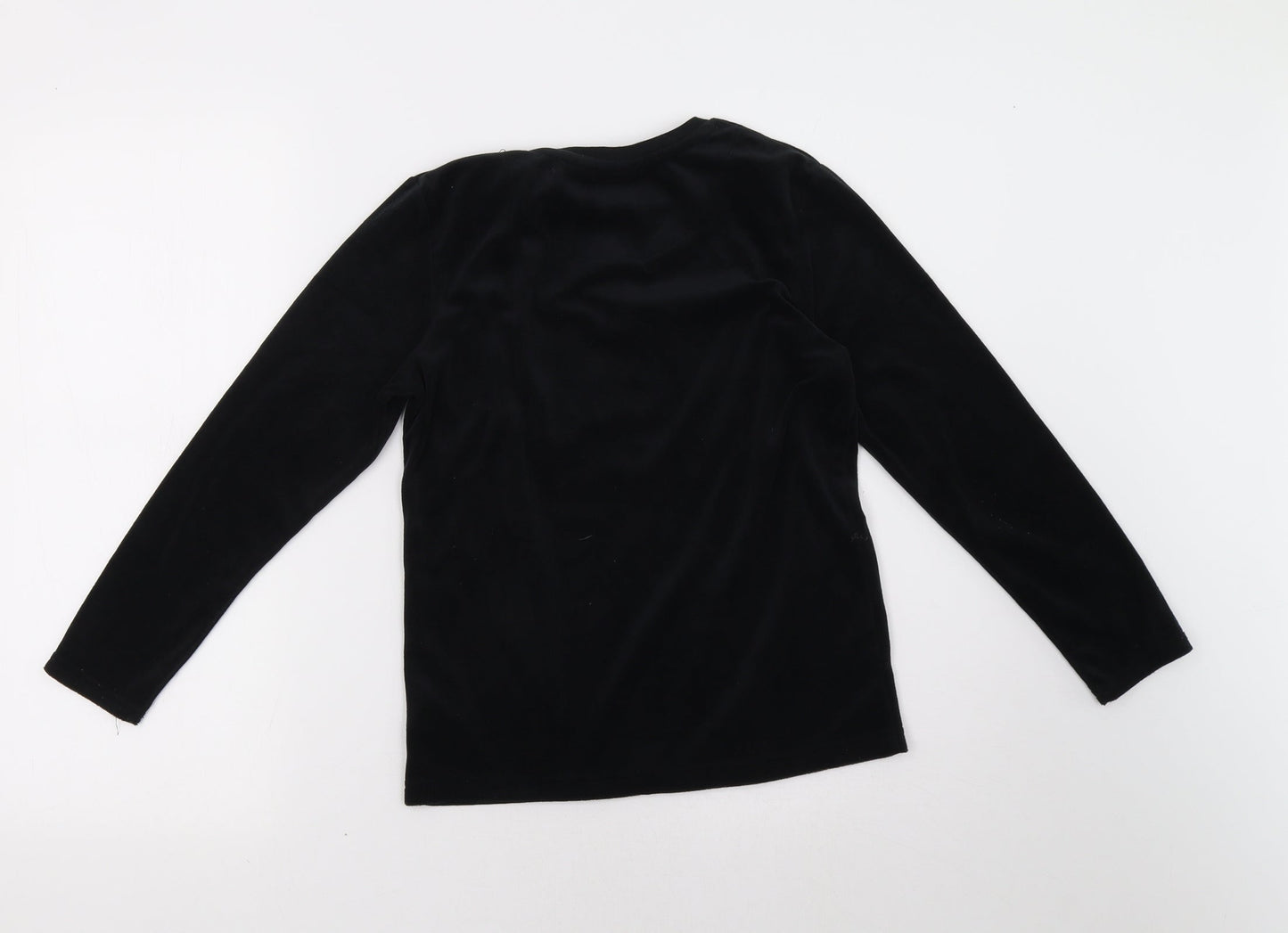 Primark Boys Black  Rayon  Pyjama Top Size 9-10 Years  - playstation