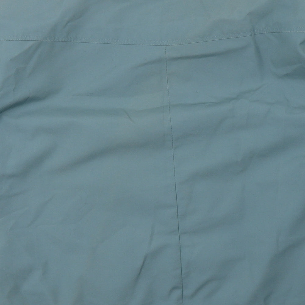 Brand and care label for david berry women’s blue jacket, size UK 18