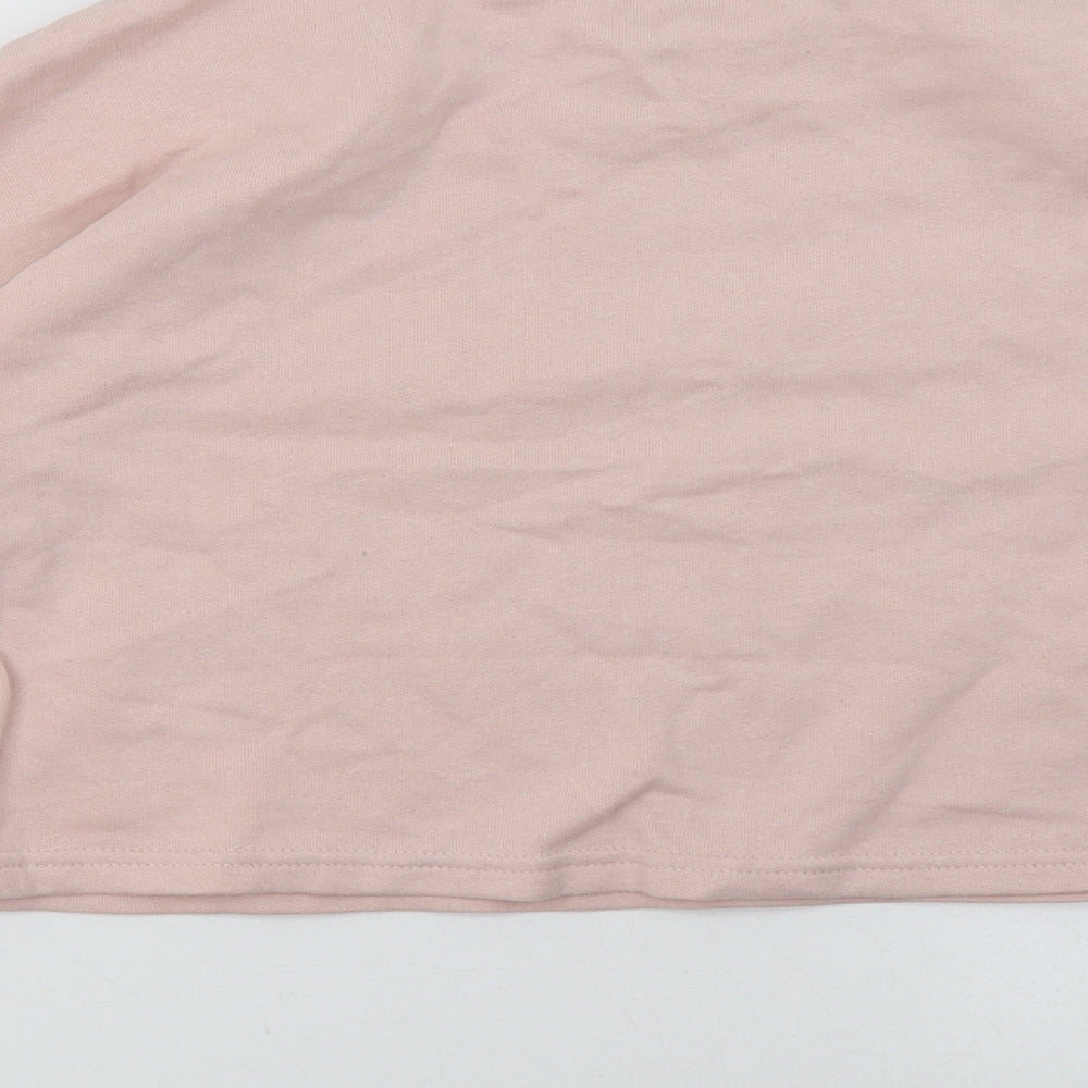 NEXT Girls Pink   Pullover Sweatshirt Size 12-13 Years  - Cropped