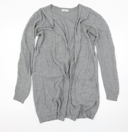 Jaqueline de Young Womens Grey   Cardigan Jumper Size S