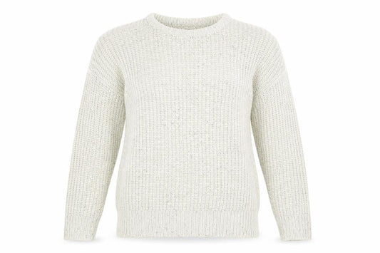 Womens UK Size 10 Atmosphere White Pullover Jumper