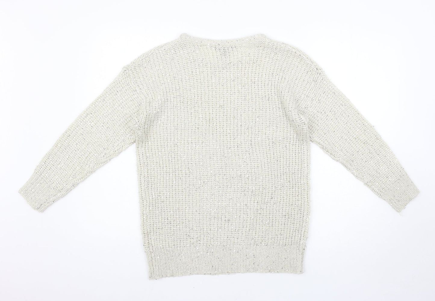 Atmosphere Womens White   Pullover Jumper Size 10