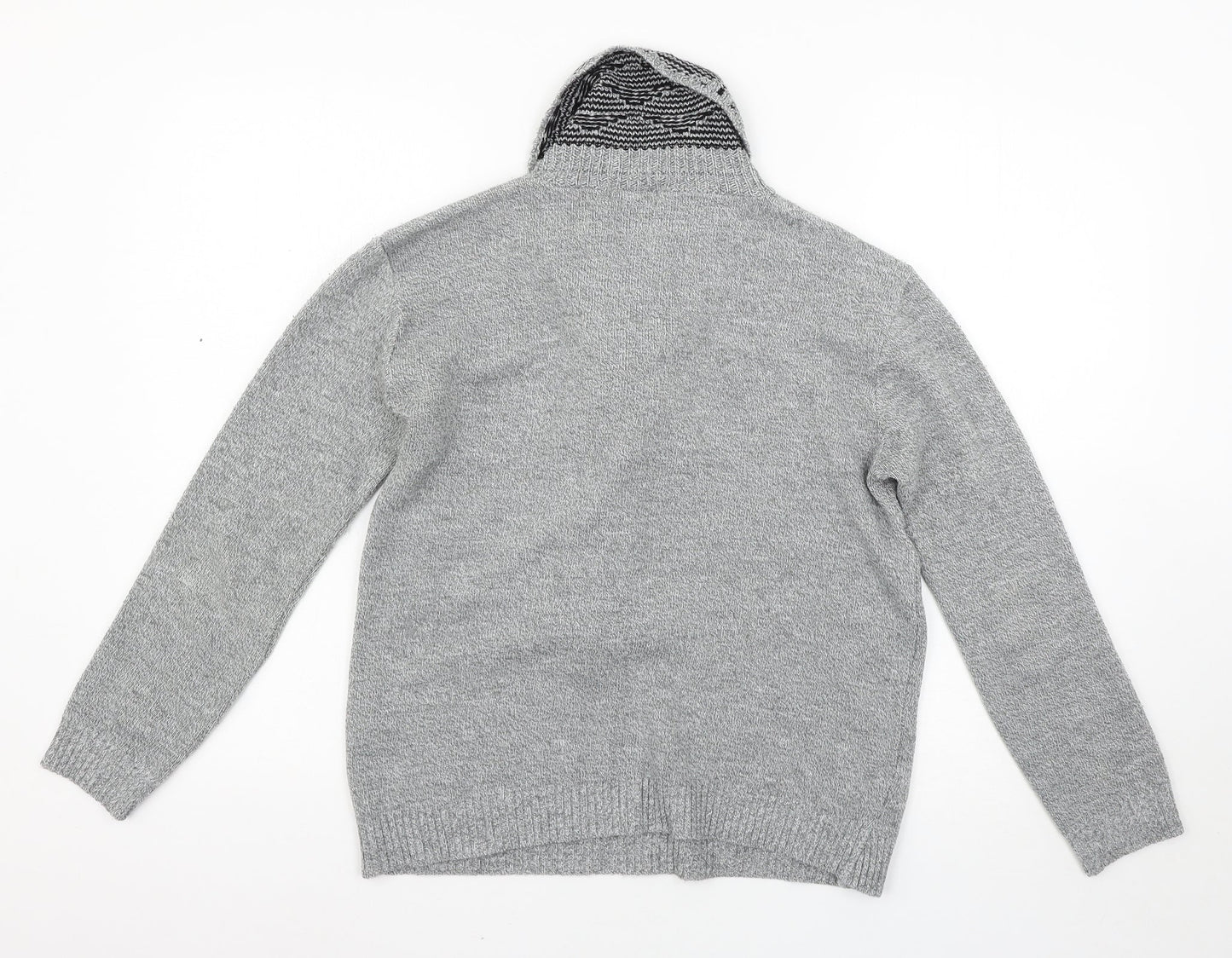 Womens UK Size M MONIQUE Grey Pullover Jumper