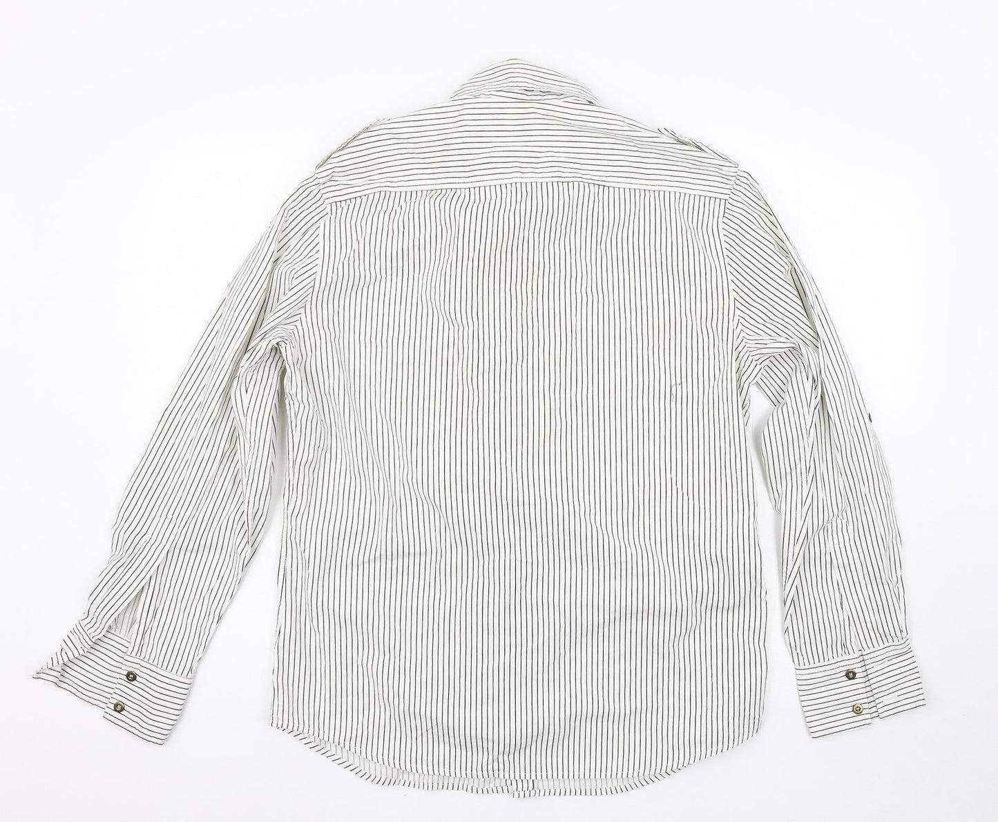 Mens UK Size M Burton Multicoloured  Button-Up Long Sleeve Casual Shirt
