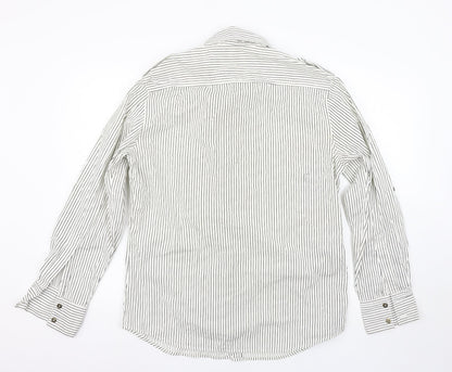 Mens UK Size M Burton Multicoloured  Button-Up Long Sleeve Casual Shirt