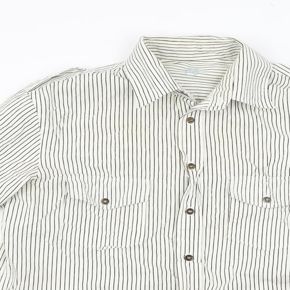 Mens UK Size M Burton Multicoloured  Button-Up Long Sleeve Casual Shirt