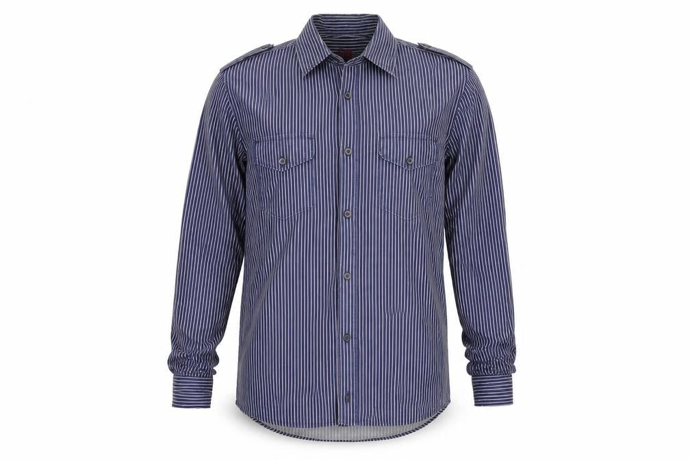 Mens UK Size S Burton Black  Button-Up Long Sleeve Casual Shirt