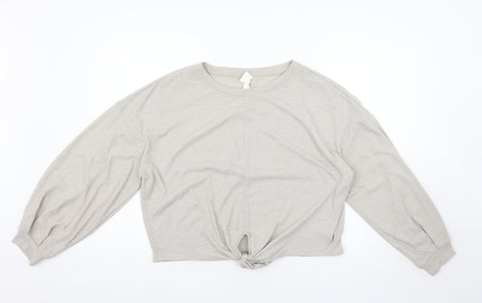 Womens UK Size M H&M Beige Pullover Jumper