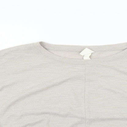 Womens UK Size M H&M Beige Pullover Jumper
