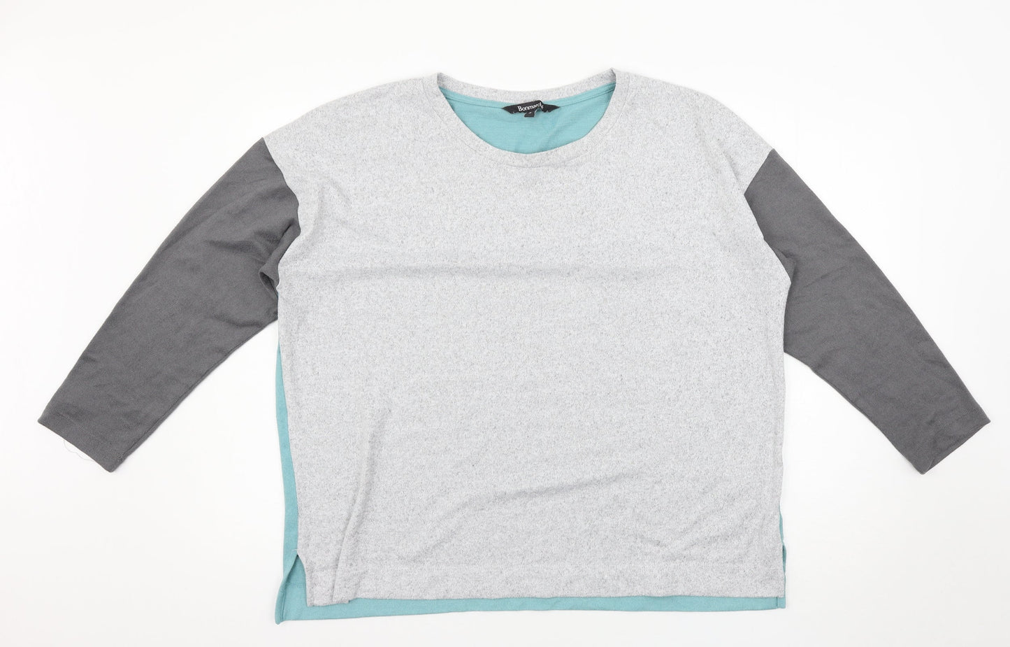 Bonmarché Womens Grey   Pullover Jumper Size 18