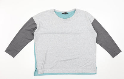 Bonmarché Womens Grey   Pullover Jumper Size 18