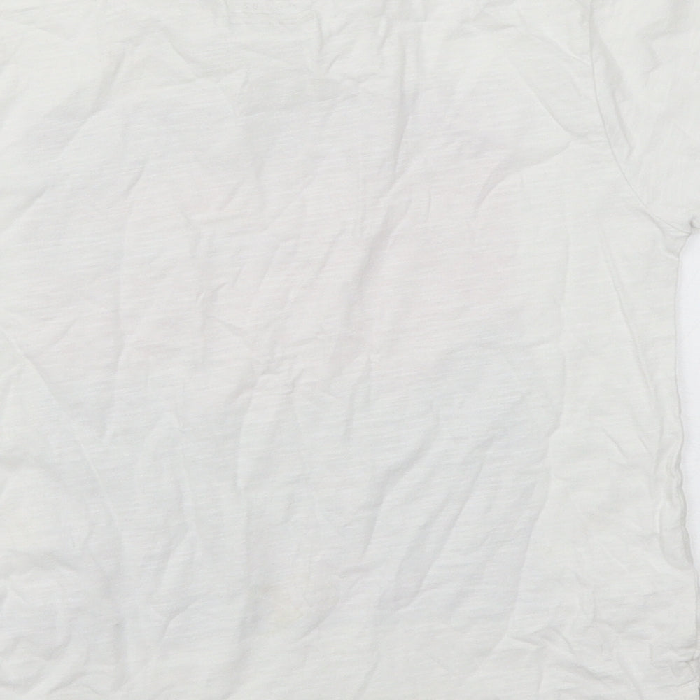 NEXT Boys White   Basic T-Shirt Size 7 Years