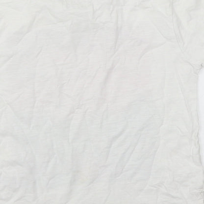 NEXT Boys White   Basic T-Shirt Size 7 Years