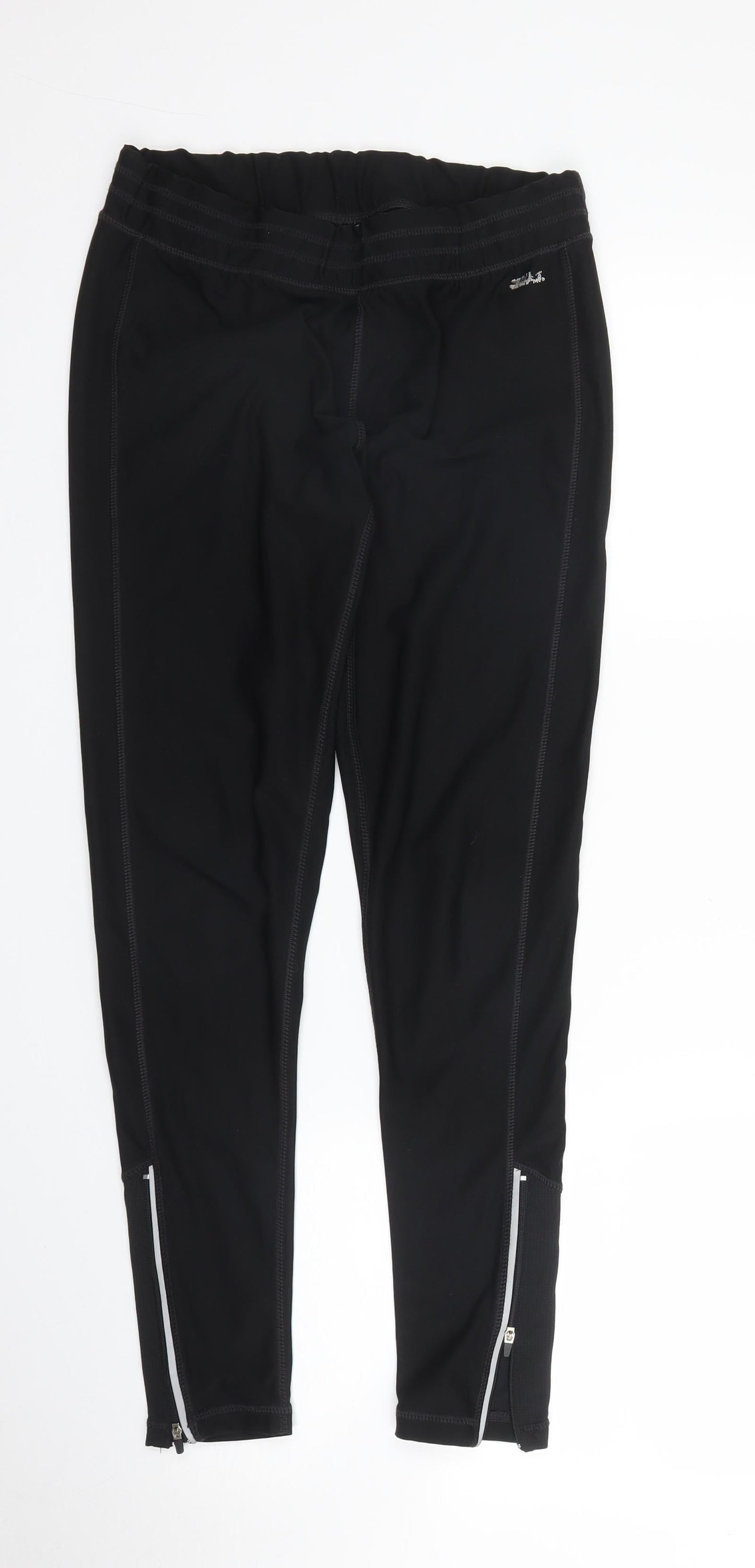 Womens UK Size S Preworn  Carrot Black Leggings