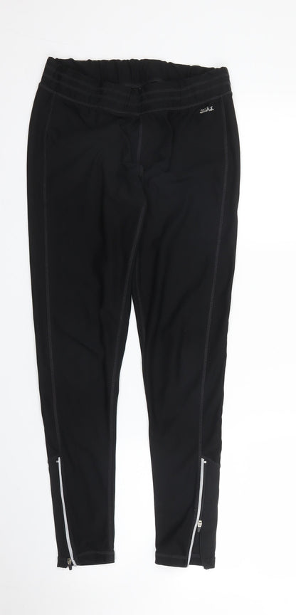 Womens UK Size S Preworn  Carrot Black Leggings