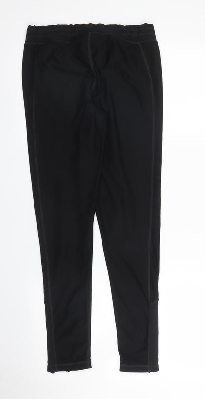 Womens UK Size S Preworn  Carrot Black Leggings