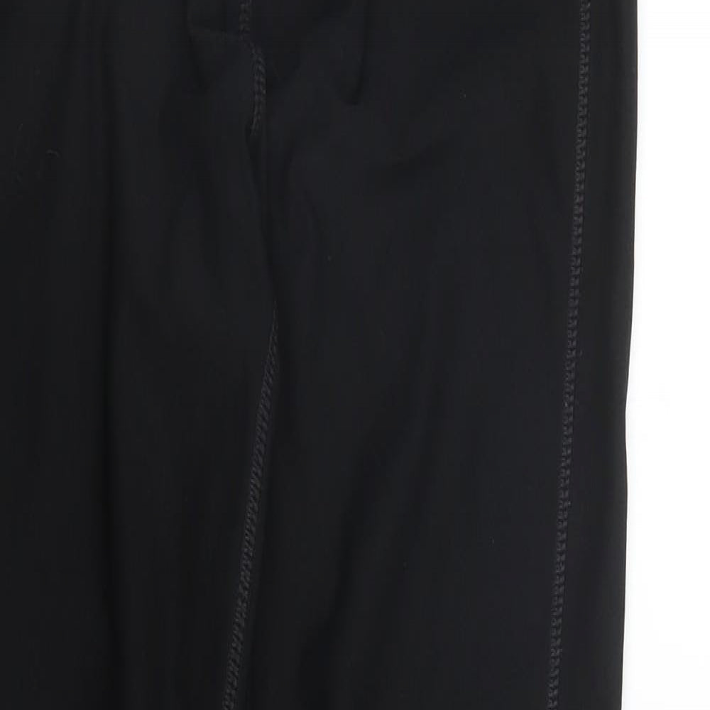 Womens UK Size S Preworn  Carrot Black Leggings