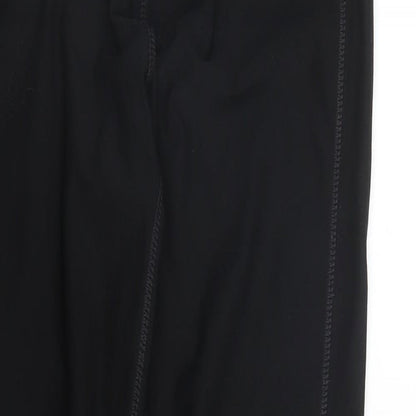 Womens UK Size S Preworn  Carrot Black Leggings