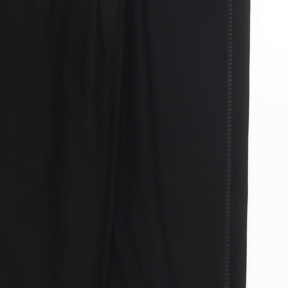 Womens UK Size S Preworn  Carrot Black Leggings