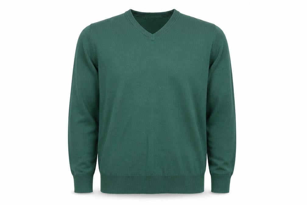 Mens UK Size XL EWM Green Pullover Jumper