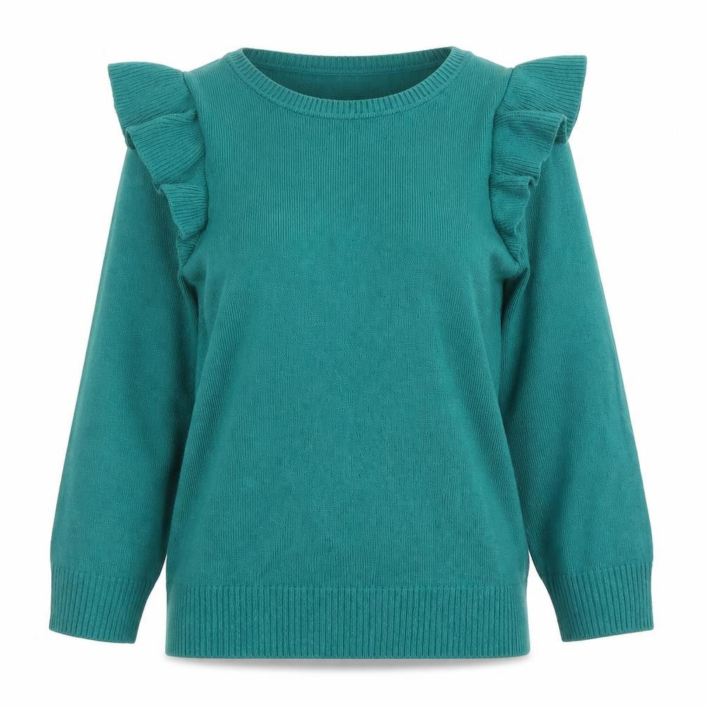 Womens UK Size M H&M Green Pullover Jumper