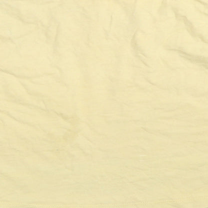 Primark Womens Yellow   Cropped T-Shirt Size 2XS