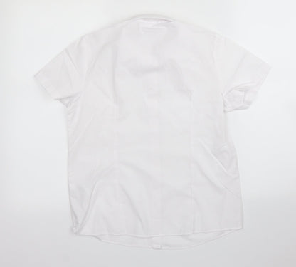 George Boys White   Basic Button-Up Size 11 Years