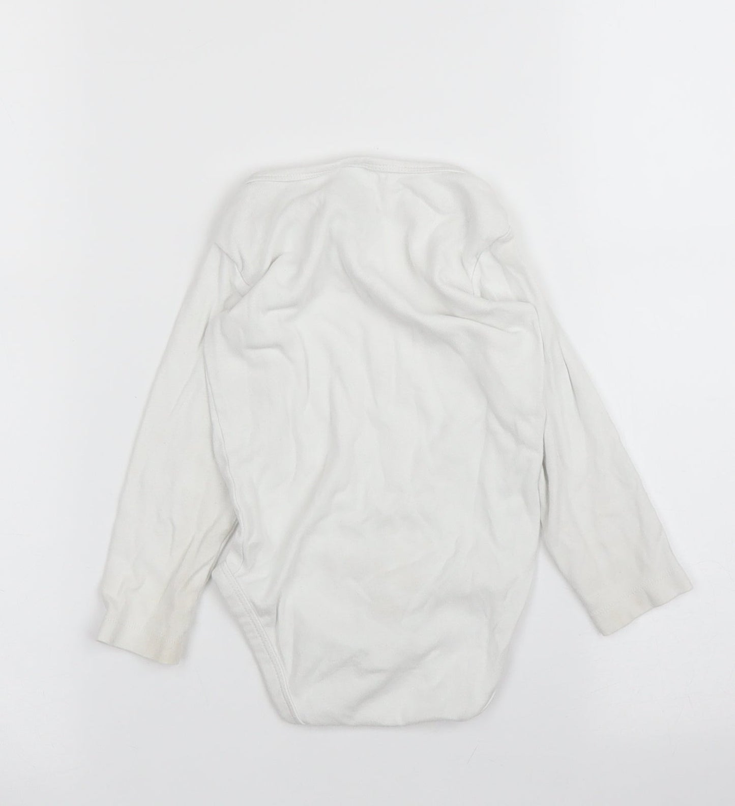 H&M Baby White   Babygrow One-Piece Size 12 Months