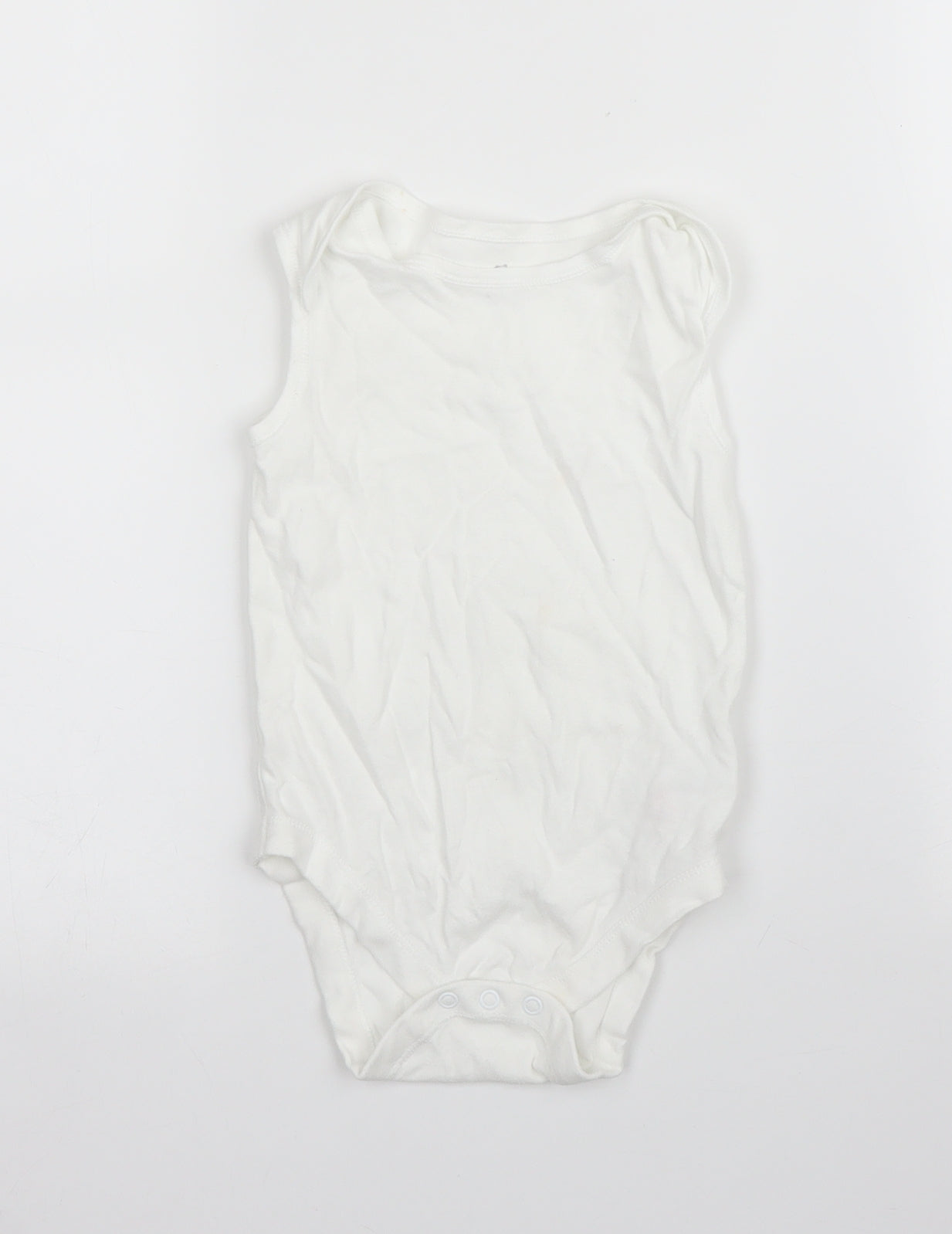 Early Days Baby White   Babygrow One-Piece Size 18 Months