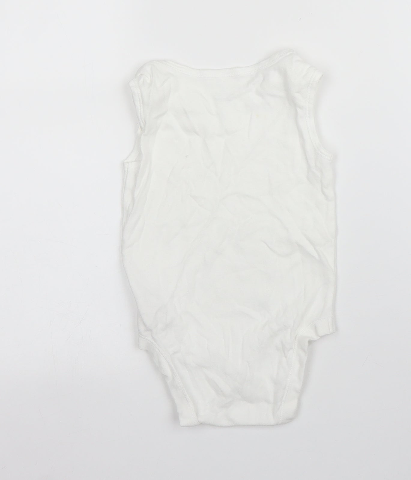 Early Days Baby White   Babygrow One-Piece Size 18 Months