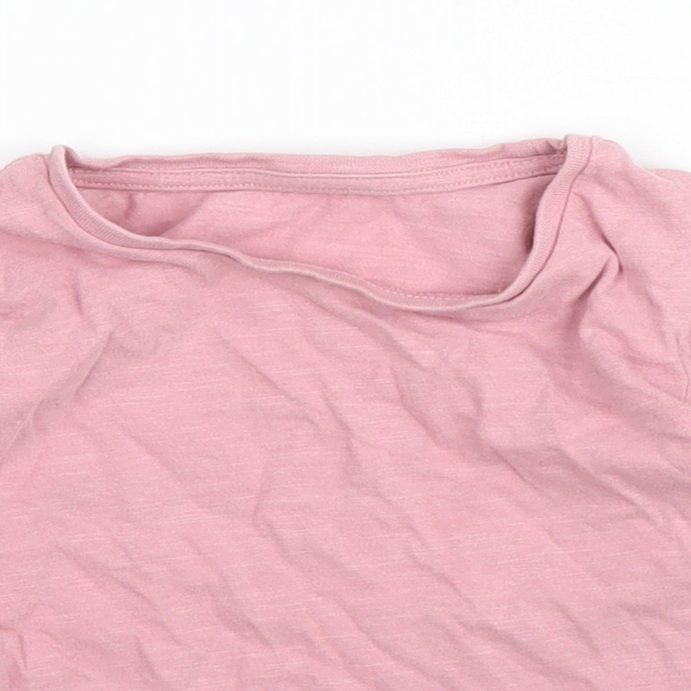Matalan Girls Pink   Basic T-Shirt Size 18-24 Months