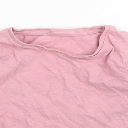 Matalan Girls Pink   Basic T-Shirt Size 18-24 Months