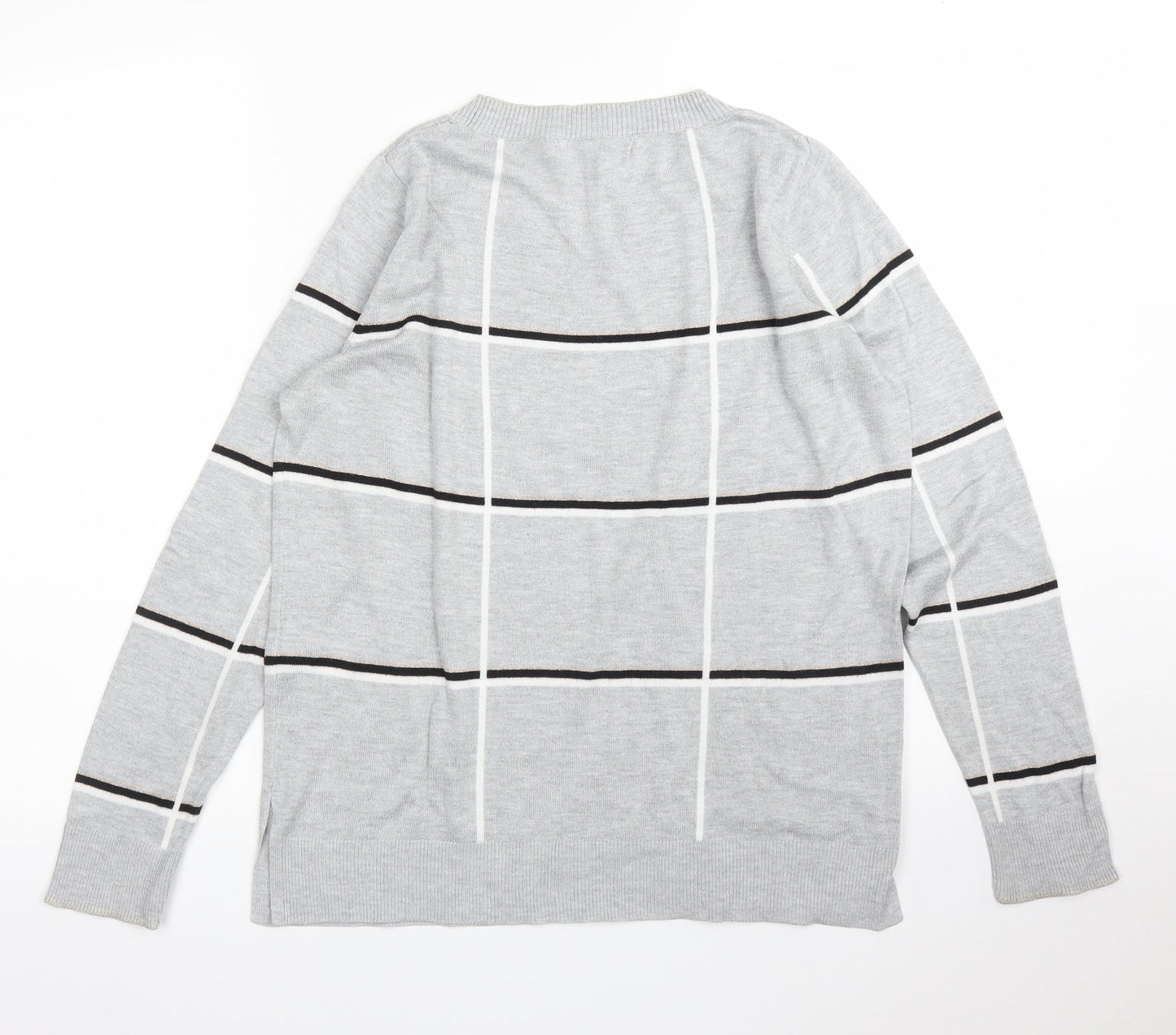 Womens UK Size 12 NEXT Grey Pullover Jumper