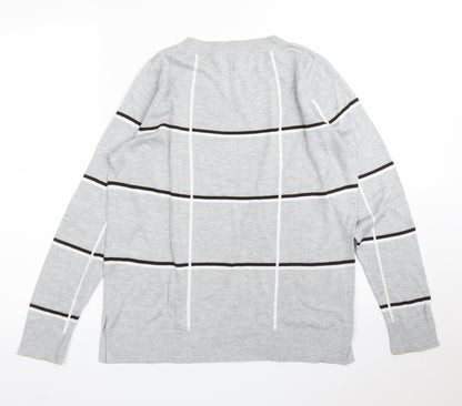 Womens UK Size 12 NEXT Grey Pullover Jumper