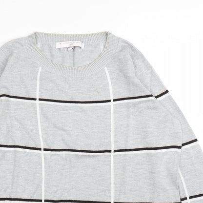Womens UK Size 12 NEXT Grey Pullover Jumper
