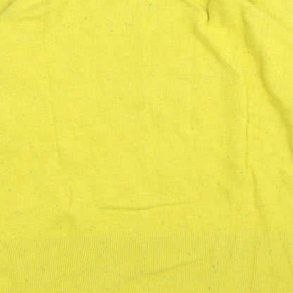 Womens UK Size M M&Co Yellow Pullover Jumper