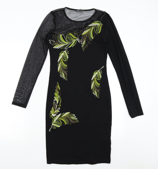 NEXT Womens Black   Bodycon  Size 8