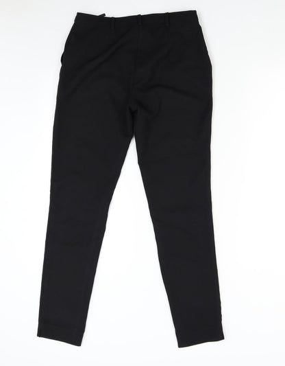 Womens UK Size 8 New Look Regular Fit  Black Trousers
