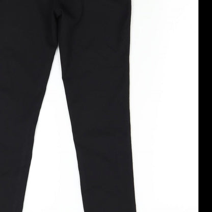Womens UK Size 8 New Look Regular Fit  Black Trousers