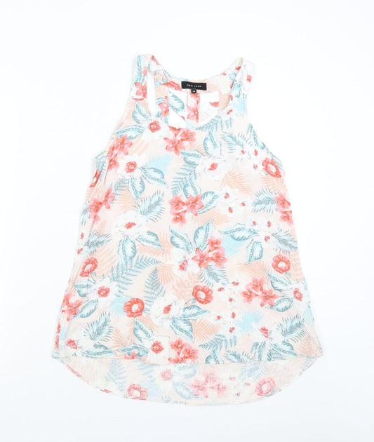 Womens UK Size 10 New Look Multicoloured Camisole Tank
