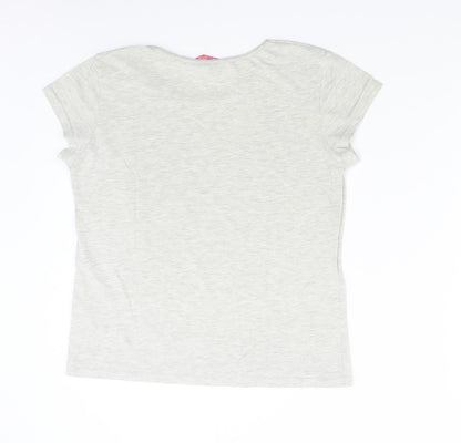 Primark Womens Grey Solid  Top Pyjama Top Size 10