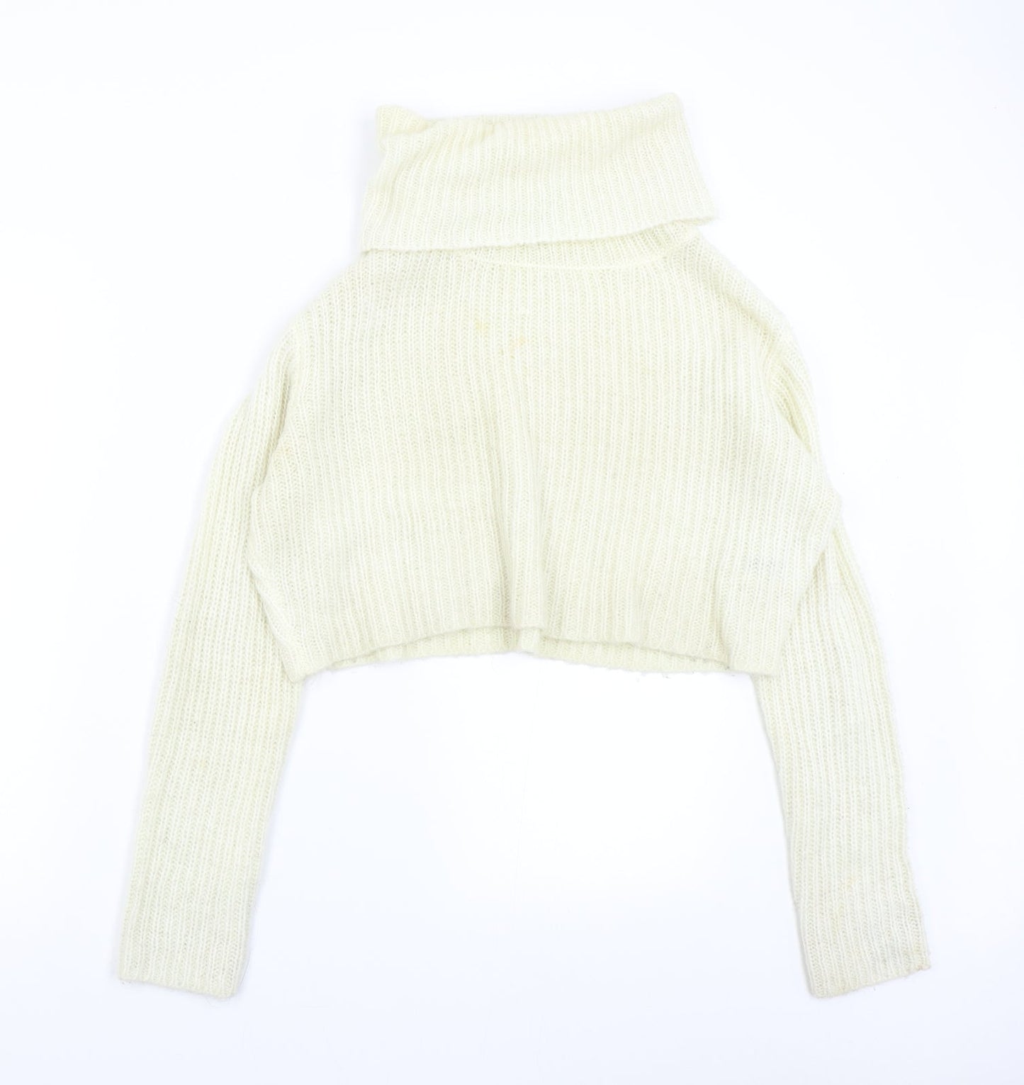 Womens UK Size M H&M Ivory Pullover Jumper