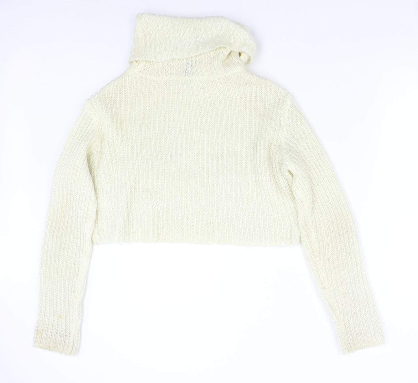 Womens UK Size M H&M Ivory Pullover Jumper