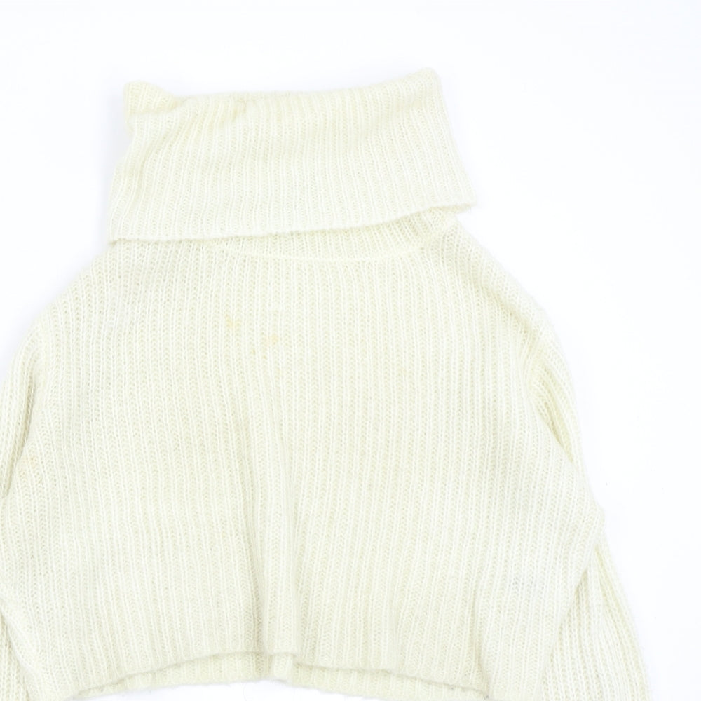 Womens UK Size M H&M Ivory Pullover Jumper