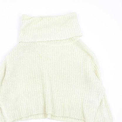 Womens UK Size M H&M Ivory Pullover Jumper